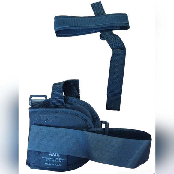AMS Ankle Holster Conceal Carry with Calf Strap - Picture 3 of 4